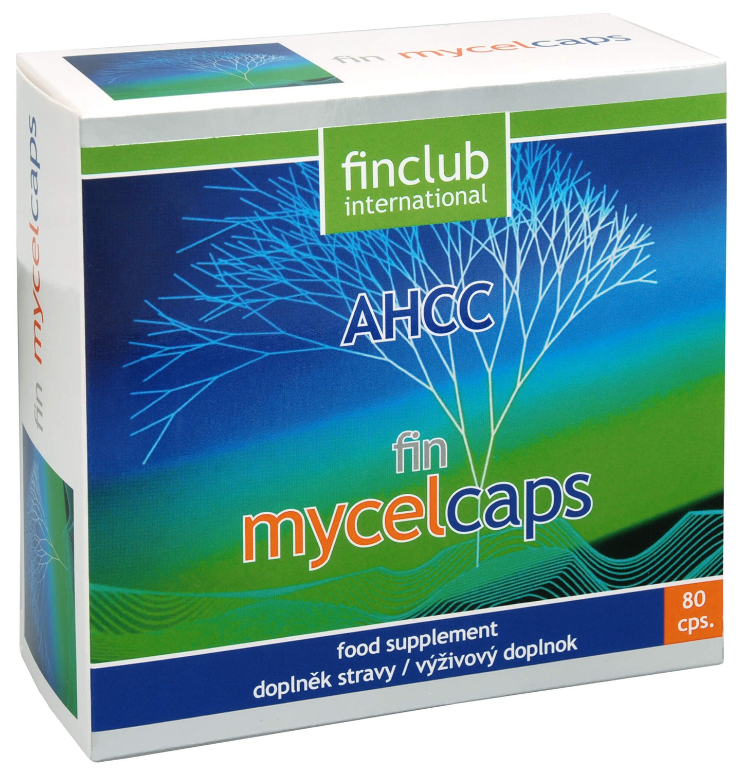 Finclub Fin Mycelcaps 80 capsules