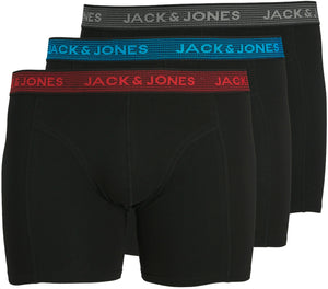 Jack&Jones PLUS 3 PACK - JACWAISTBAND men's boxers