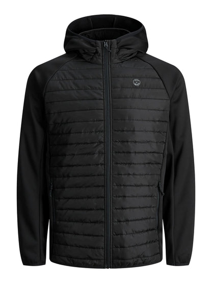 Jack&Jones PLUS JJEMULTI men's jacket Black