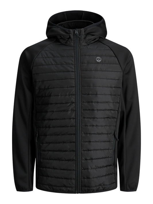 Jack&Jones PLUS JJEMULTI men's jacket Black
