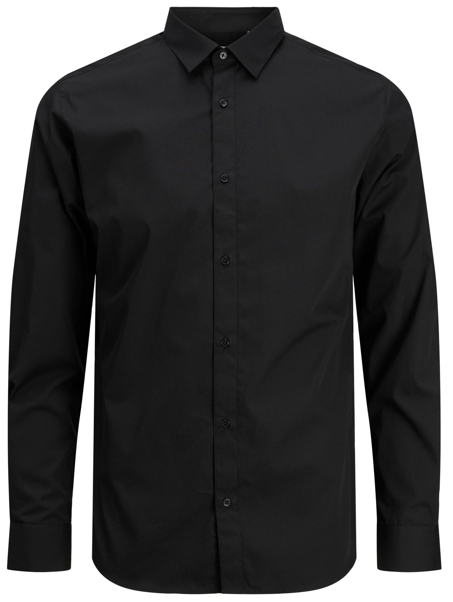 Jack&Jones PLUS JJJOE Slim Fit Men's Shirt Black