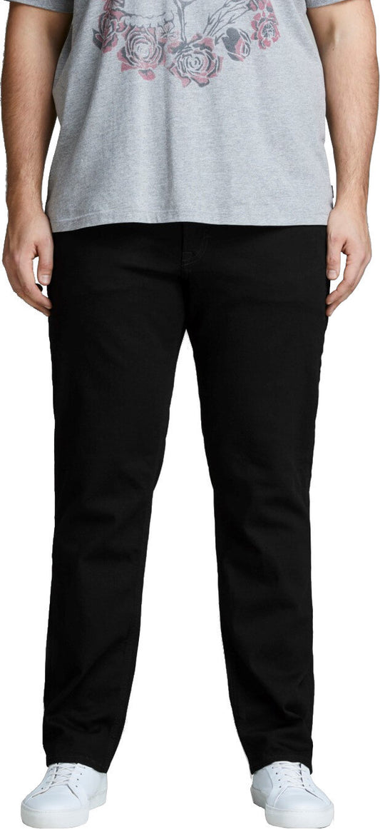 Jack&Jones PLUS JJITIM JJORIGINAL Slim Fit Men's Jeans Black Denim