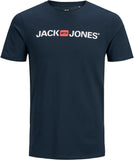 Jack&Jones PLUS Men's T-shirt JJECORP Regular Fit Navy Blazer