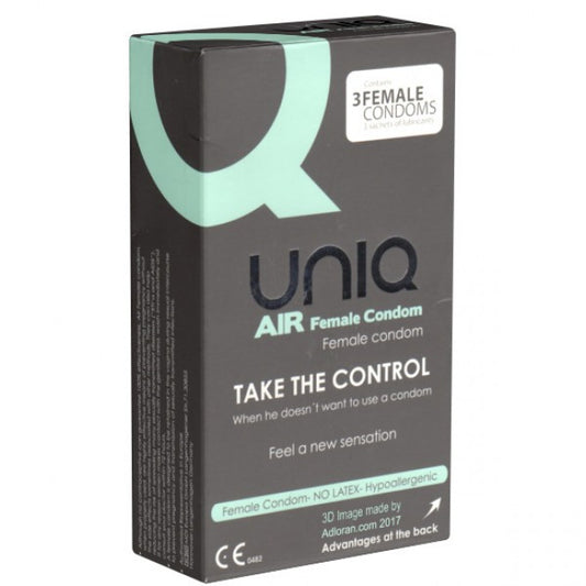 Uniq AirFemale Condoms 3 pcs