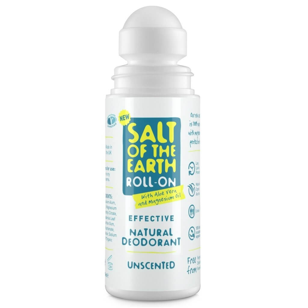 Salt Of The Earth Natural Deodorant Unscented Roll-On 75 ml