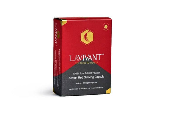 LA VIVANT 100% Pure Fermented Extract Korean Red Ginseng 30 capsules