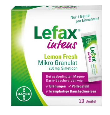 Lefax intens Lemon Fresh micro granules 20 sachets