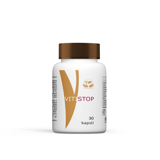 Vitistop supplement to support repigmentation and slowing the vitiligo 30 capsules