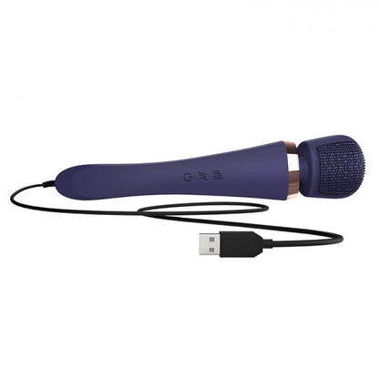 Love To Love Brush Crush Wand Vibrator Purple