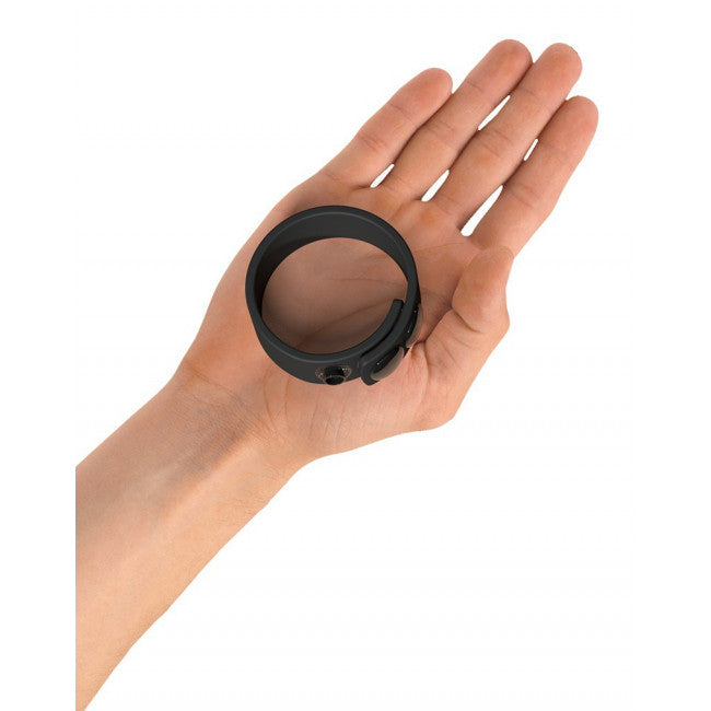 Love To Love Hero Ring Adjustable Cock Ring Black