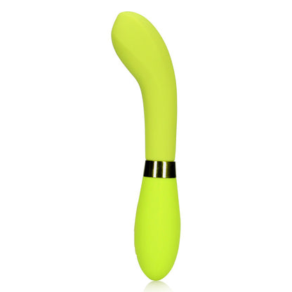 Loveline Silicone G-Spot Vibrator Lime Passion