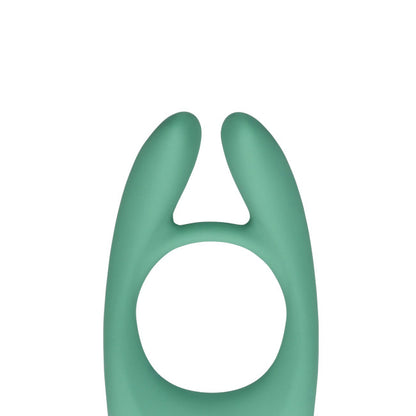 Loveline Ultra Soft Silicone Pointed Cock Ring Blue Grass