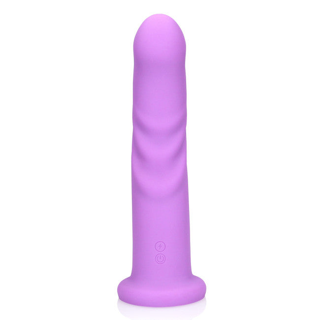 Loveline Ultra Soft Silicone Rotating G-Spot Vibrator Lavender Spectacle