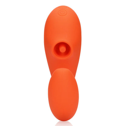 Loveline G-Spot Vibrator with Clitoral Pulse Wave Untamed Orange