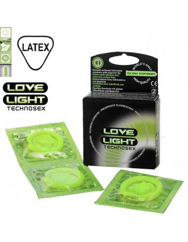 Love Light Glowing condoms