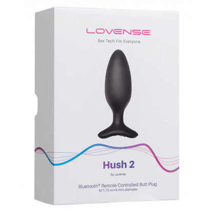 Lovense Hush 2 Remote-Controlled Butt Plug M 45mm