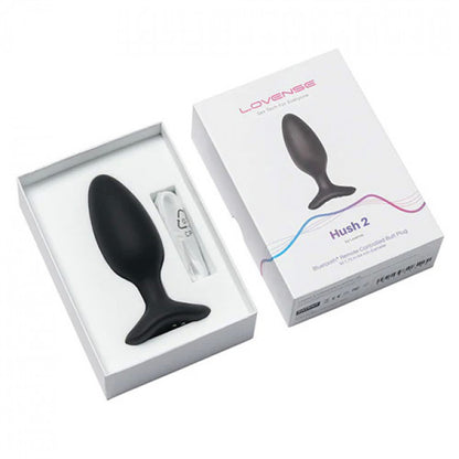 Lovense Hush 2 Remote-Controlled Butt Plug M 45mm