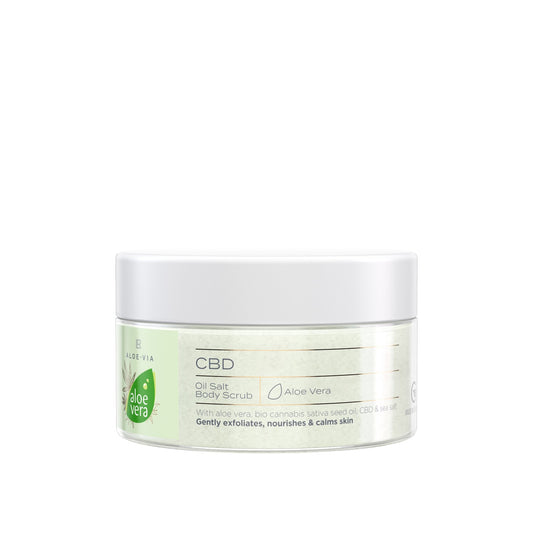 LR Aloe Vera CBD Oil Salt Body Scrub 300 g