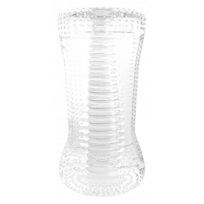 Me You Us Ripple Dual End Stroker Male Masturbator