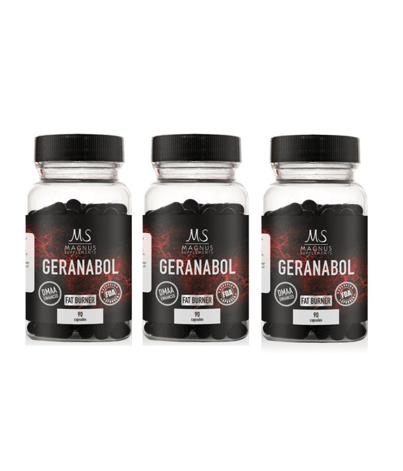 Magnus Supplements - Geranabol 3-pack x 90 capsules