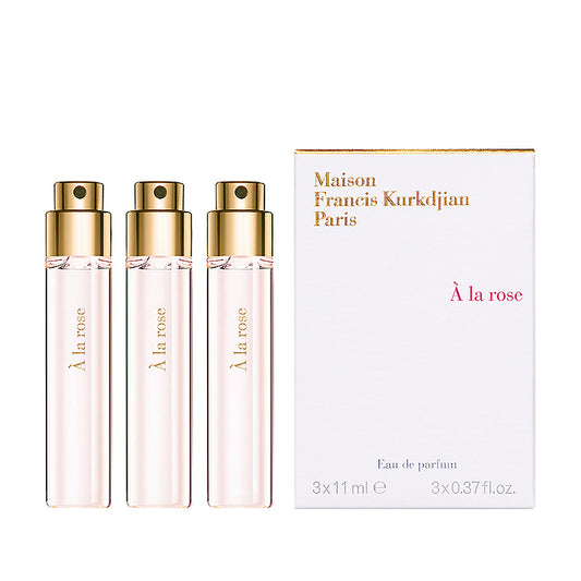 Maison Francis Kurkdjian À La Rose Eau de Parfum 3 bottles x 11 ml