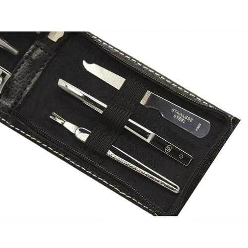 Three Seven Manicure set Black - 6 tools