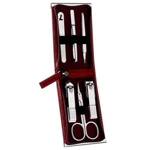 Three Seven Manicure set Red - 6 tools