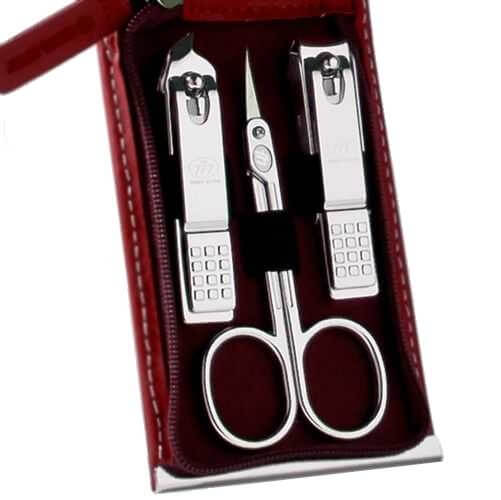 Three Seven Manicure set Red - 6 tools