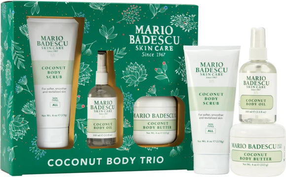 Mario Badescu Coconut Body Trio Gift set