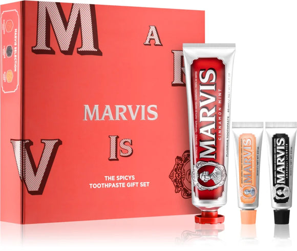 Marvis Flavor Collection The Spicys toothpaste 3 pcs gift set