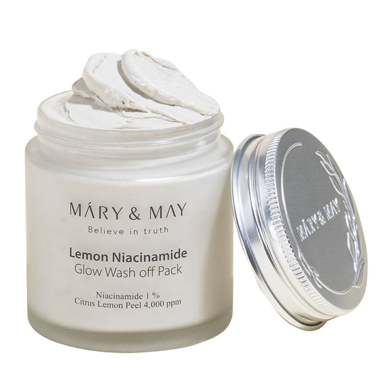 MARY & MAY Lemon Niacinamide Glow Wash off Pack 125 g