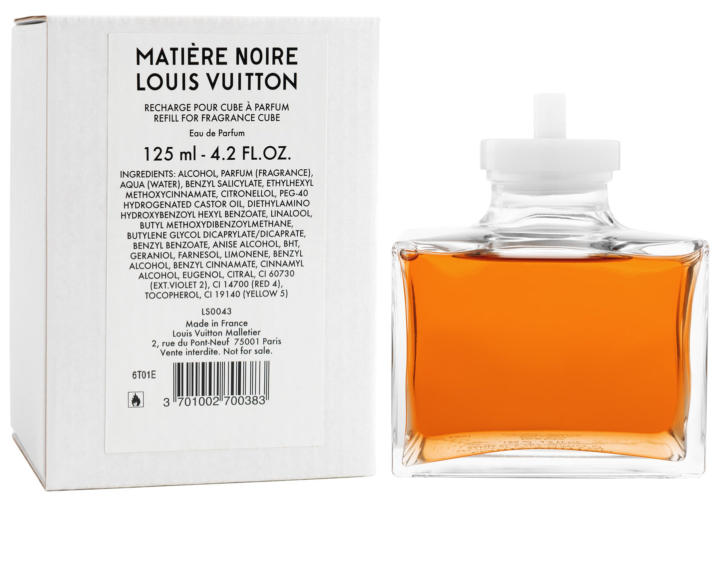 Louis Vuitton Matière Noire Eau de Parfum filler 125 ml - TESTER