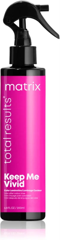 Matrix Total Results Keep Me Vivid Color Lamination lamination spray for colored hair 200 ml