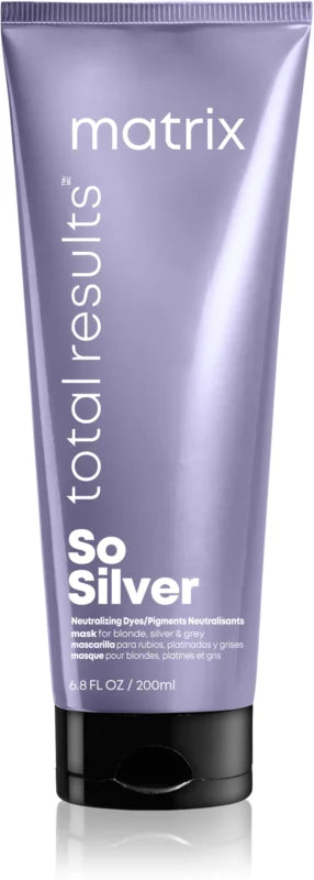 Matrix Total Results So Silver mask neutralizing yellow tones 200 ml