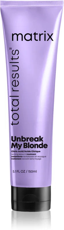 Matrix Total Results Unbreak My Blonde Rinse-free care for blond hair 150 ml