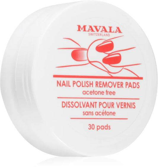MAVALA Nail Polish Remover Pads Acetone-free 30 pads