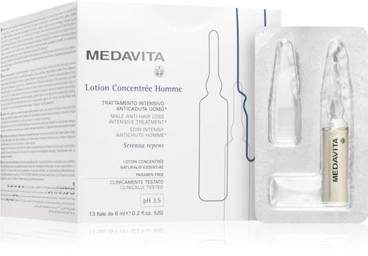 Medavita Lotion Concentree Homme Anti Hair Loss Intensive Treatment 13x6 ml