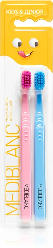 MEDIBLANC KIDS & JUNIOR Ultra Soft Toothbrush 2-pack