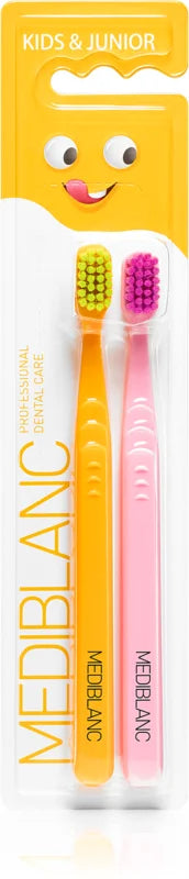 MEDIBLANC KIDS & JUNIOR Ultra Soft Toothbrush 2-pack