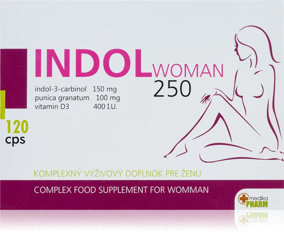 Medicapharm Indol Woman Food supplement for woman 120 capsules