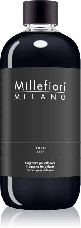 Millefiori Natural Nero refill for aroma diffusers 500 ml