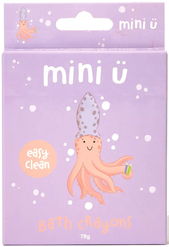 Mini-U Bath Crayons for kids 6 pcs
