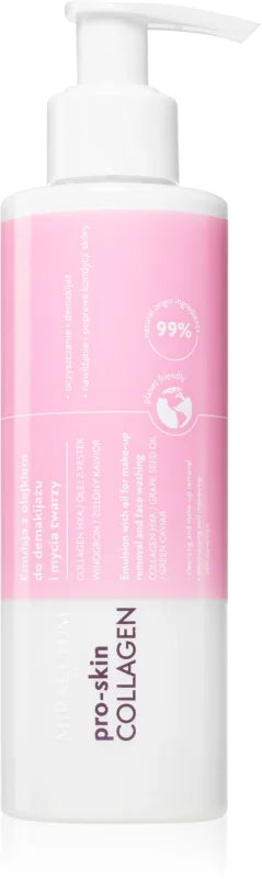 Miraculum Collagen Pro-Skin Cleansing and make-up removal milk 200 ml