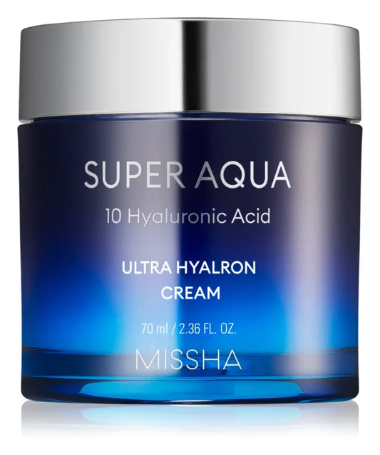 Missha Super Aqua 10 Hyaluronic Acid moisturizing face cream 70 ml