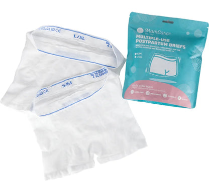 Momcare Multiple-Use Postpartum Briefs S-M 4 pcs