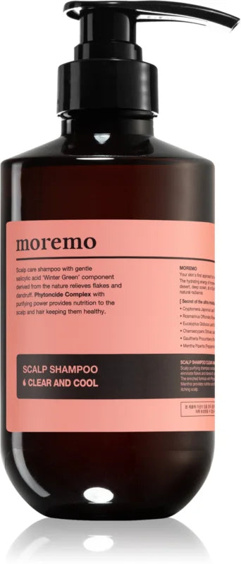 moremo Scalp Shampoo Clear And Cool 500 ml