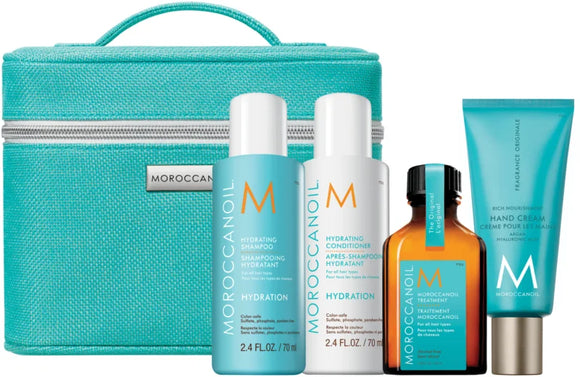 Moroccanoil Hydration Travel set for dry and normal hair