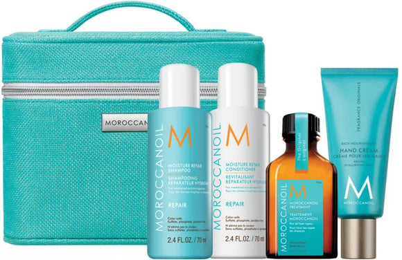 Moroccanoil Repair Travel kit for damaged and brittle hair