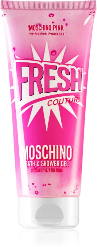 Moschino Pink Fresh Couture shower and bath gel 200 ml