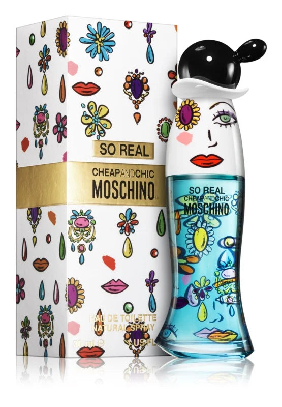 So real top moschino perfume